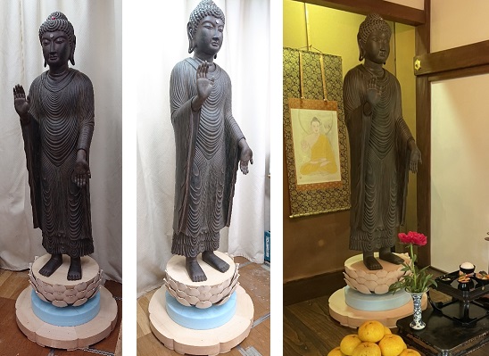 清涼寺式釈迦如来立像