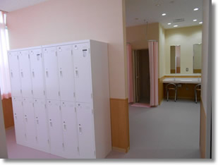 更衣室の写真
