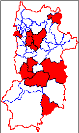 市町村別分布図