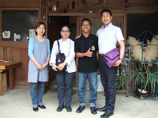 受入農家巡回訪問の様子2