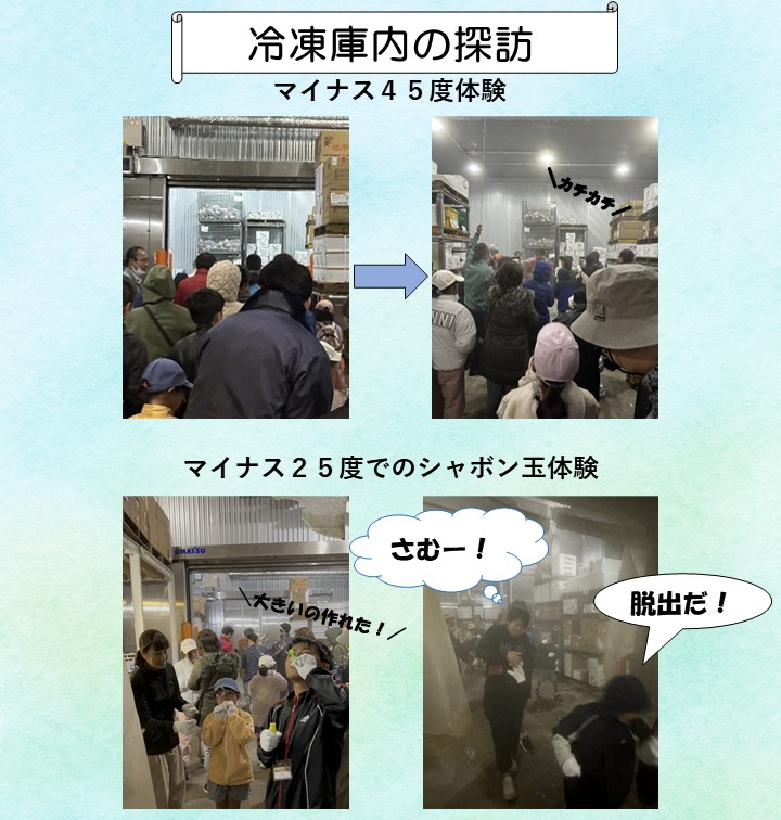 冷凍体験
