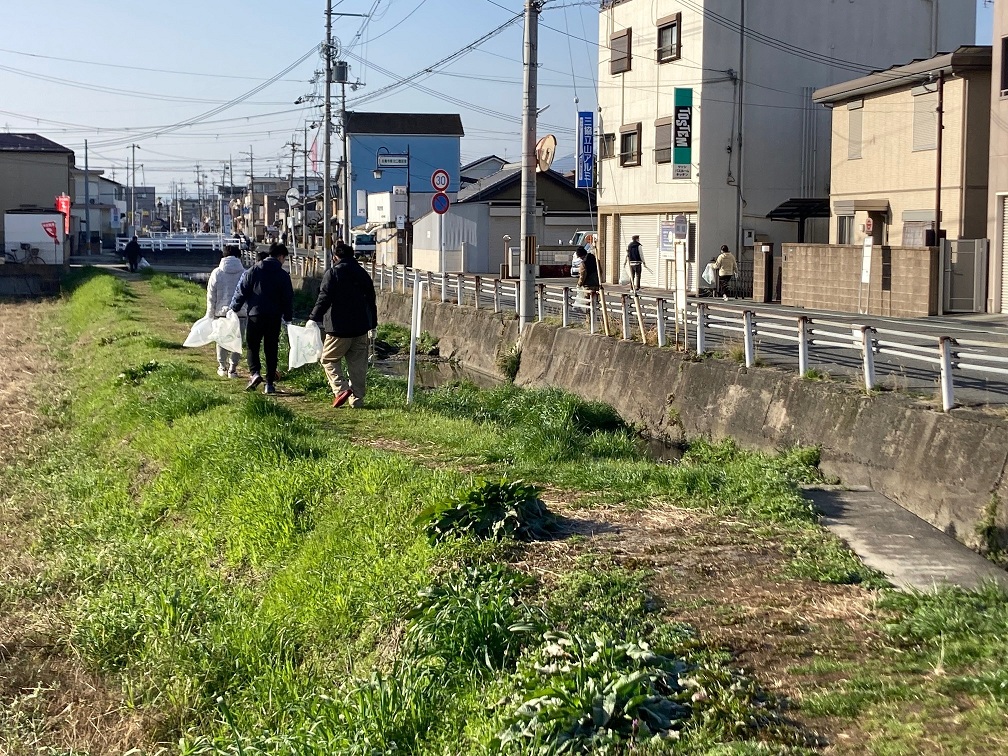 当日の様子（斑鳩町）