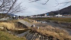 当日の様子(平群町)