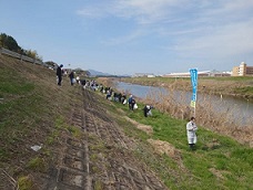 当日の様子(川西町)