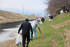 当日の様子(広陵町)