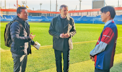 FCバルセロナのアカデミーを訪問