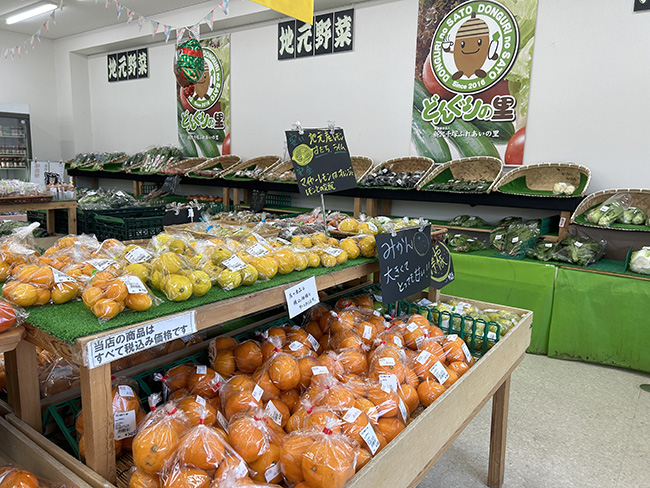 直売所の様子
