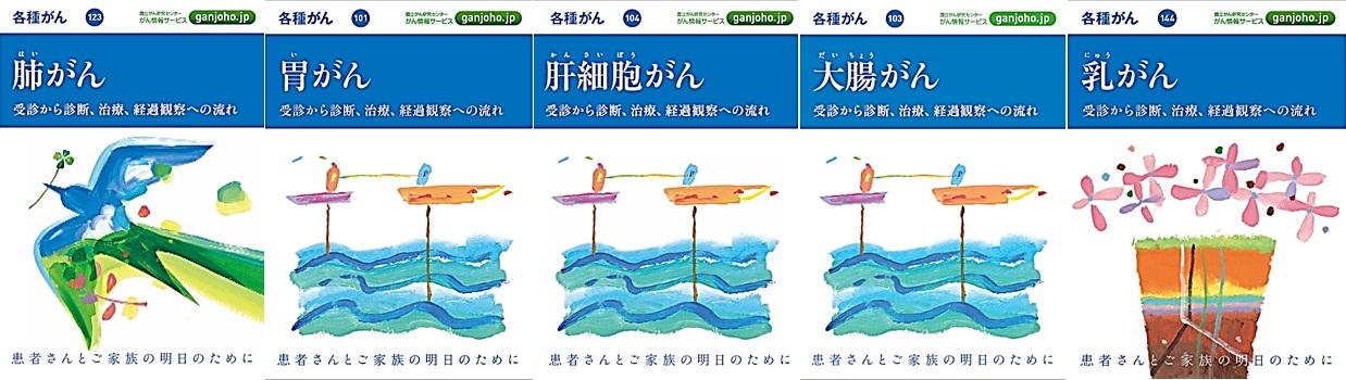 がんの冊子各種