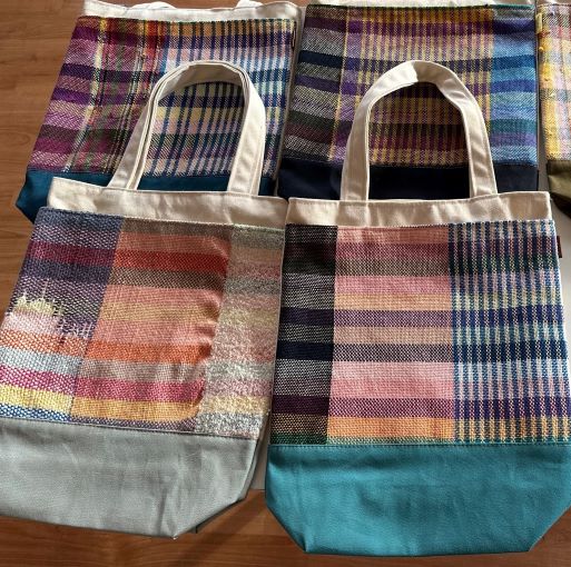 さをりA4トートバッグ縦