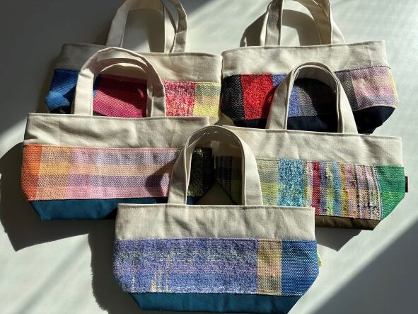 さをりミニトートバッグ