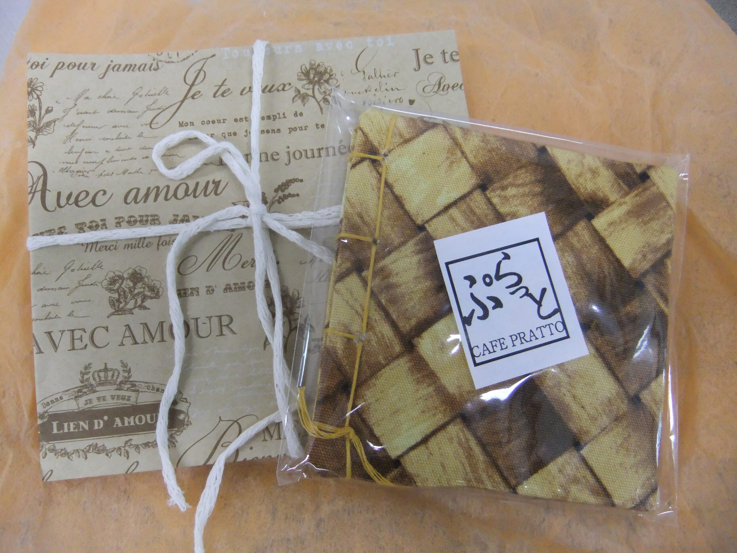 和綴じメモ写真1