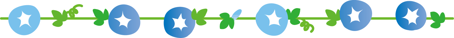 朝顔横軸ライン