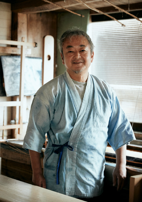 福西和紙本舗六代目 福西 正行 氏