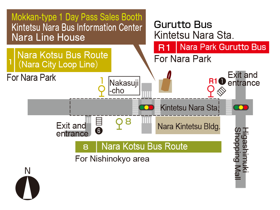 Kintetsu Nara Bus Information center