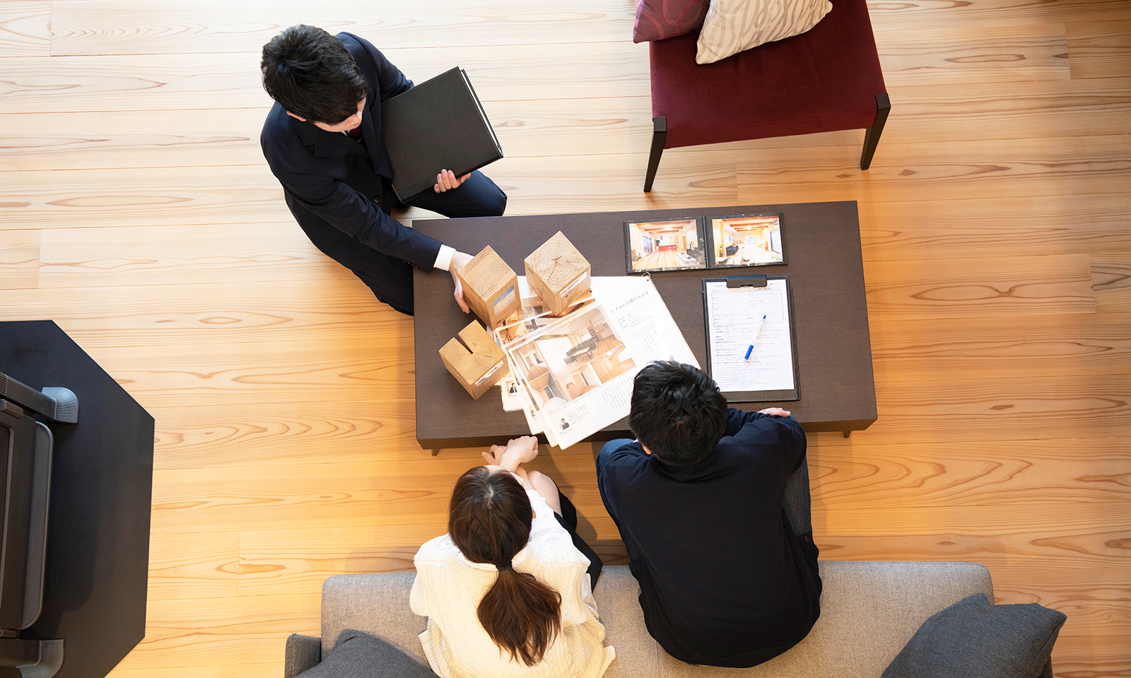 家づくりの流れ 契約