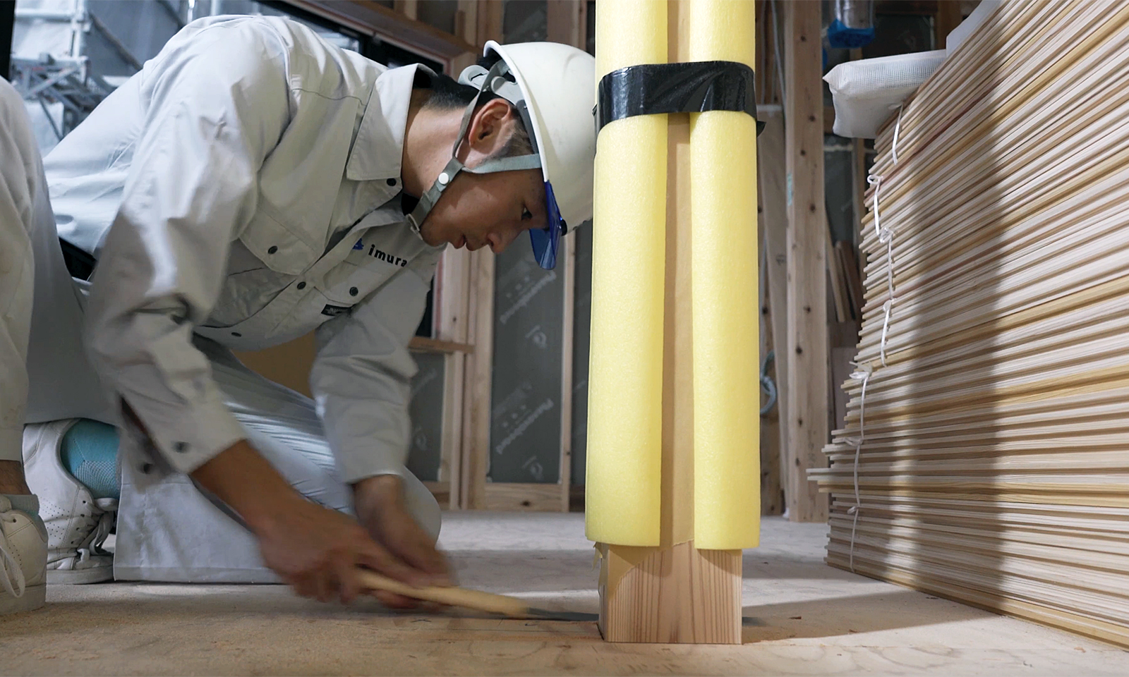 家づくりの流れ 着工～施工〜完成