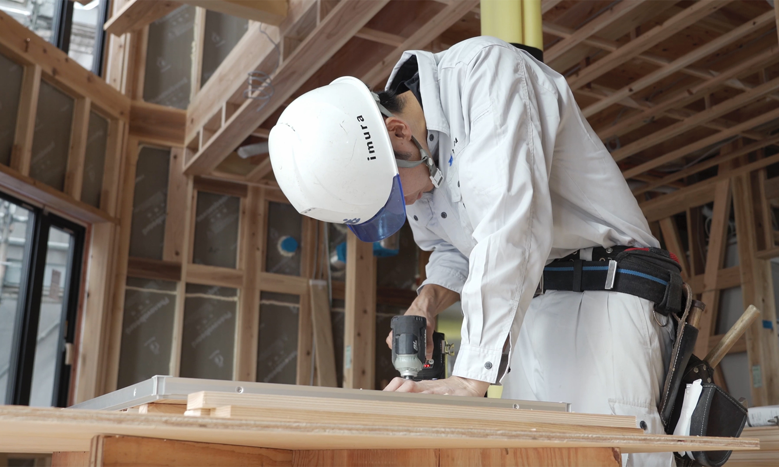 家づくりの流れ 着工～施工〜完成