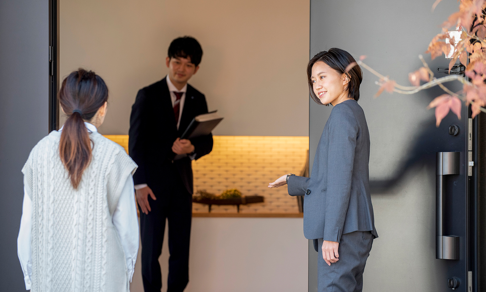 家づくりの流れ 家づくりを検討しているお客様との出会い