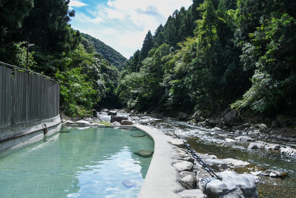 上湯温泉　川原の湯