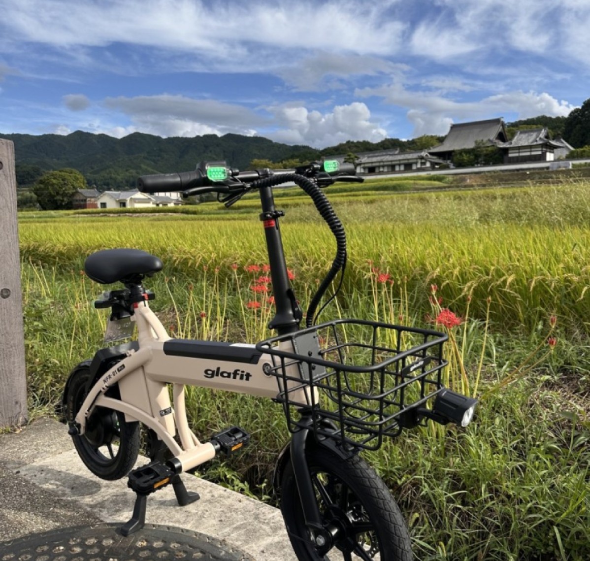 サイクリング　明日香村