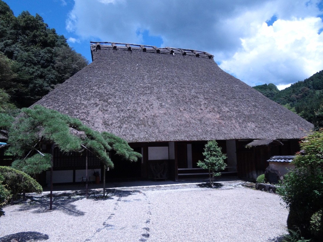 賀名生皇居跡