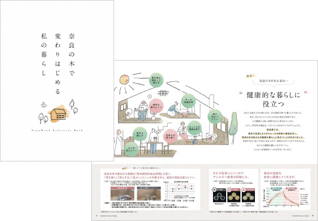 奈良の木 パンフレット