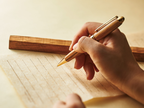 奈良の木 プロダクト 吉野杉強化LVL ボールペン・シャーペン