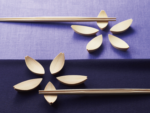 奈良の木 プロダクト 吉野小桜（箸置き）