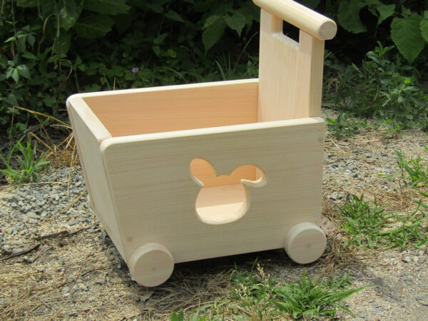 奈良の木 プロダクト 吉野の桧製　手押し車