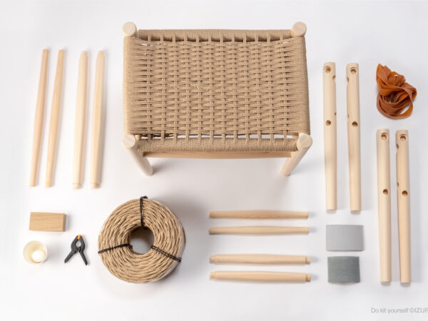 奈良の木 プロダクト Do kit yourself ペーパーコードスツールキット