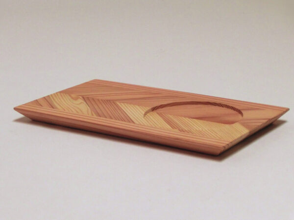 奈良の木 プロダクト 杉波カフェトレイ