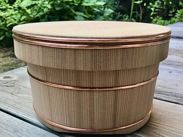 奈良の木 プロダクト 吉野杉おひつ7寸（五合入り）